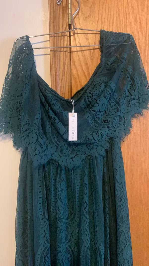 Baltic Born Green Caroline Lace Dress - Image 4