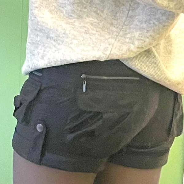 sexy shorts, size S, Black - Image 2