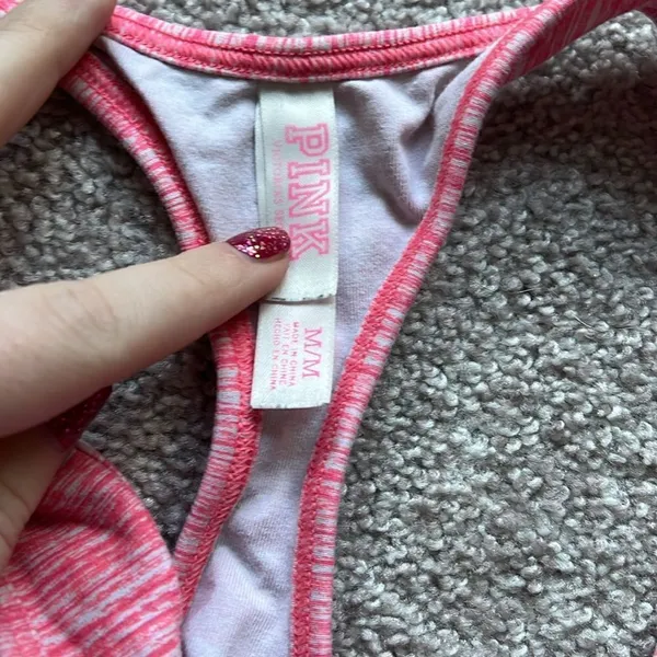 PINK by Victoria’s Secret Pink Heathered Sports Bra - Image 5