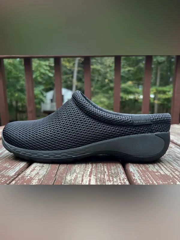 Merrell Encore Breeze Q2 Women’s Black Casual Minimalist Slip on Mules|US:10 - Image 7