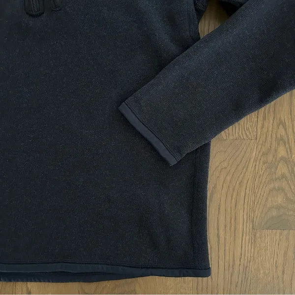 Patagonia Women's Quarter Zip Pullover Better Sweater in New Navy Blue Medium - Image 5