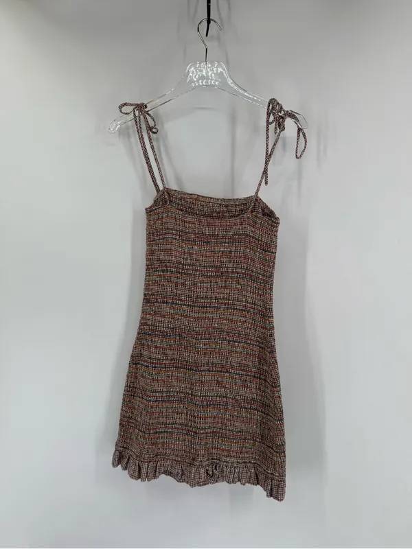 Storia Smocked mini dress size‎ medium - Image 3