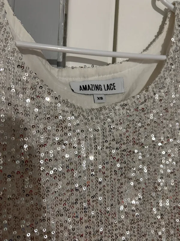 Amazing lace sequin dress - Image 3