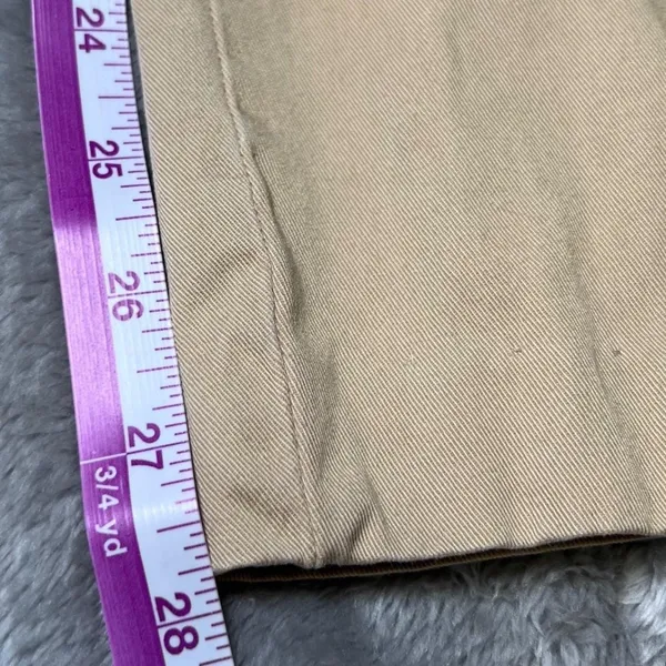Bugle Boy Vintage Chino Pants Womens 12 Khaki Relaxed Fit Casual Classic - Image 9