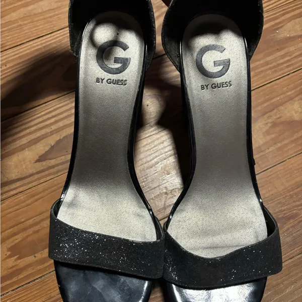 G by Guess Glittery Black Heels - Image 10