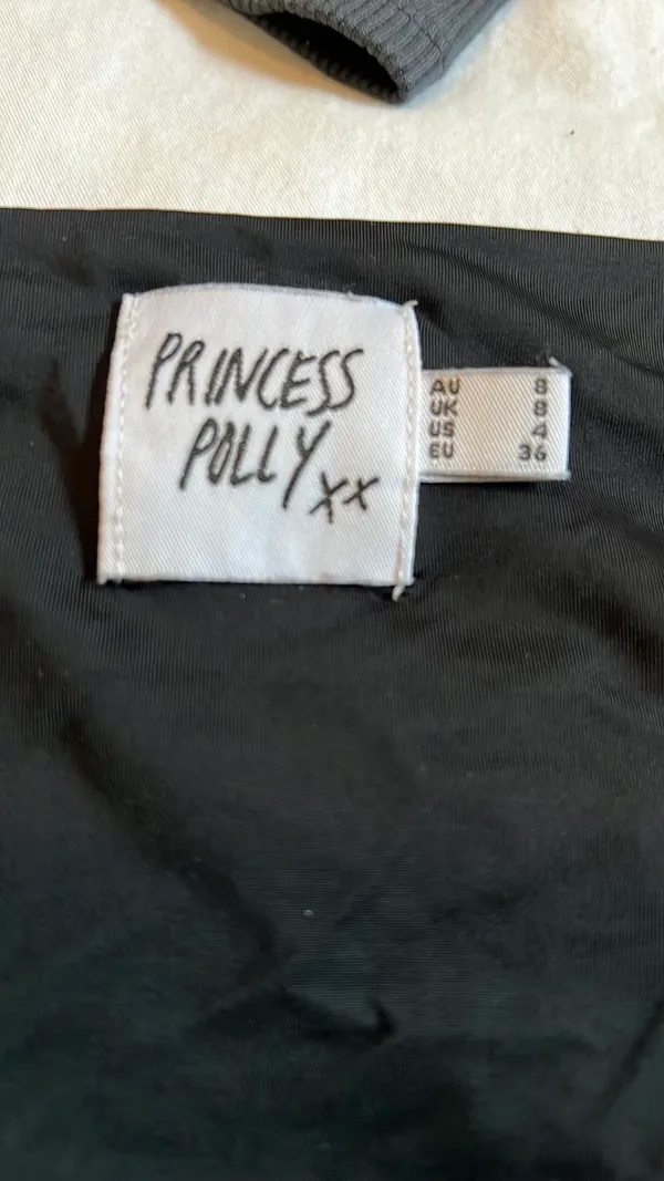 Princess Polly Black Back in Time Long Sleeve Top - Image 4