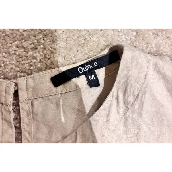 Quince European linen tank top - Image 4