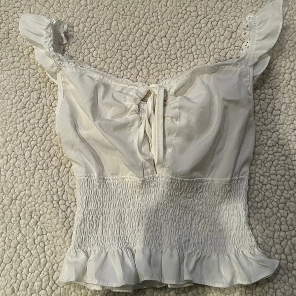 White Shein blouse - Image 2