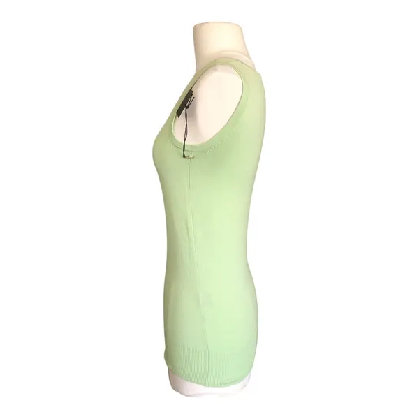 Rondina New York Sleeveless Knit Tank Top Mint Green Round Neck Women’s XS NWT - Image 5