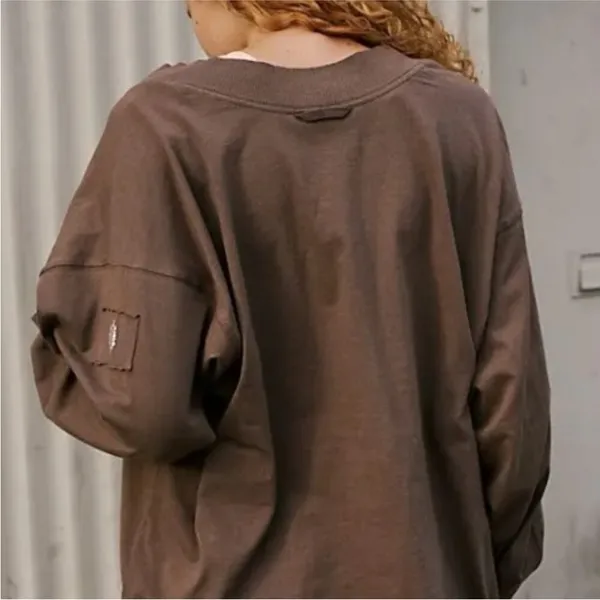 Free People Movement Inspire Boyfriend Layer Top‎ Size XS - Image 4
