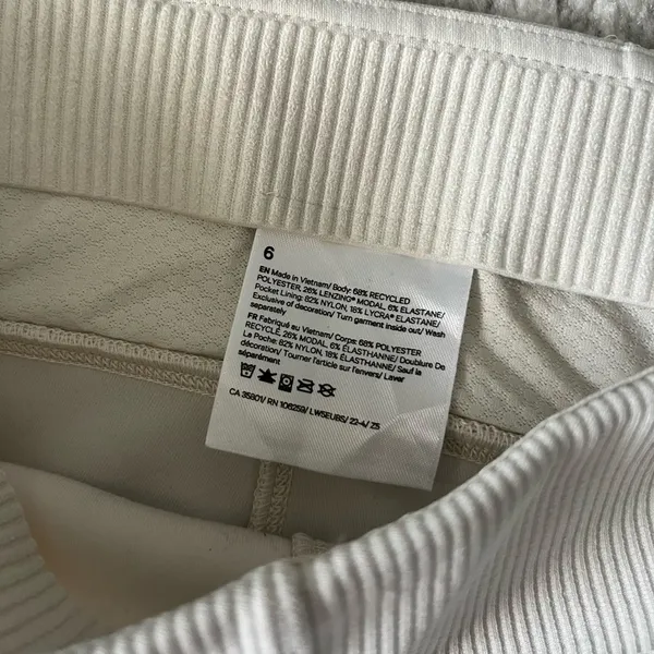 Lululemon Brushed Softstreme Ribbed Zip Flared Pant 32.5" - Image 12