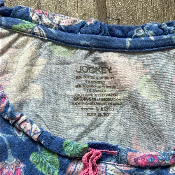 Jockey Blue Floral Top - Image 2