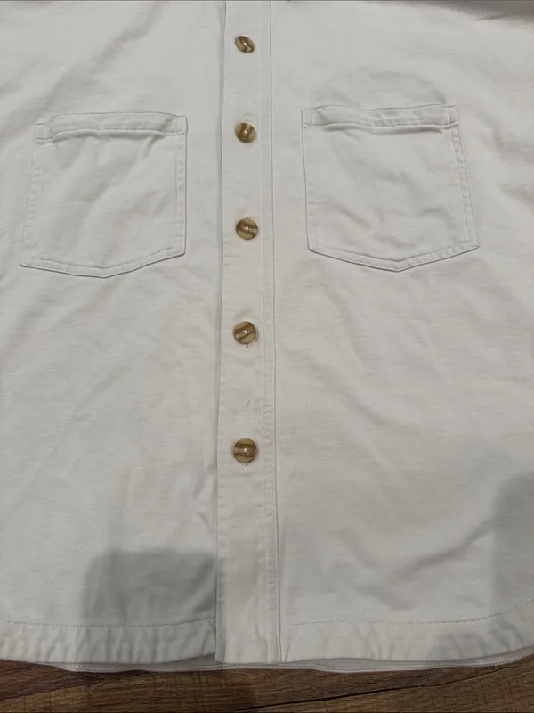 Vuori Mackenzie Shirt Jacket - Ivory/Cream size M/L - Image 15