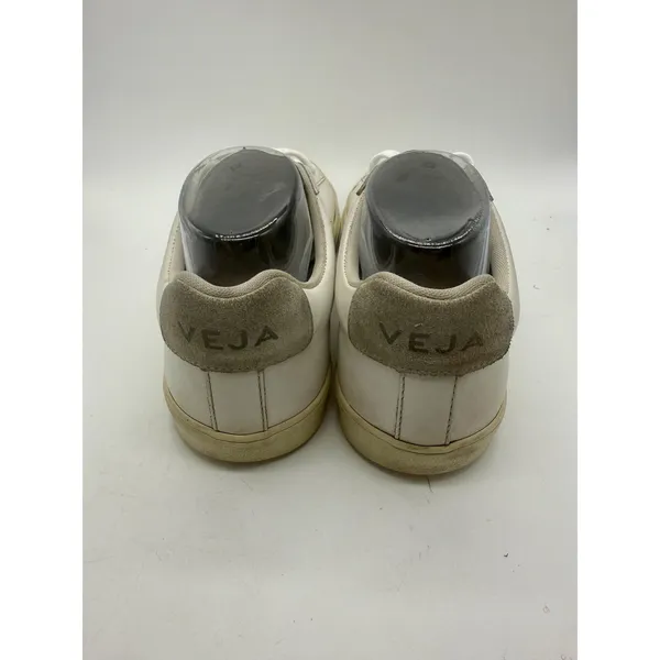 Veja Esplar Triple White Size 9 Leather Sneakers Low Top Classic Brazil - Image 4
