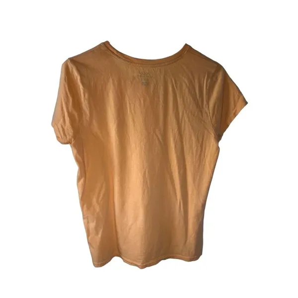 Polo Ralph Lauren Men's Crew-Neck T-Shirt Orange Size M Solid - Image 2