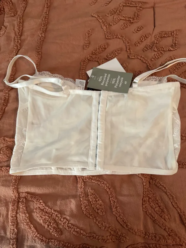 H&M Corset Top White - Image 3