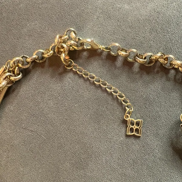 BCBG Gold Fashion Necklace - Image 3