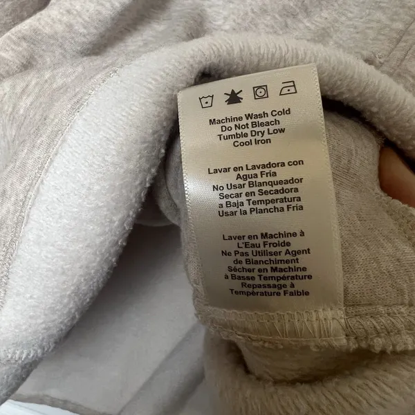 Ugg Australia Poncho Cape Sweater Fleece Heathered Beige Size XS / Small - Image 5