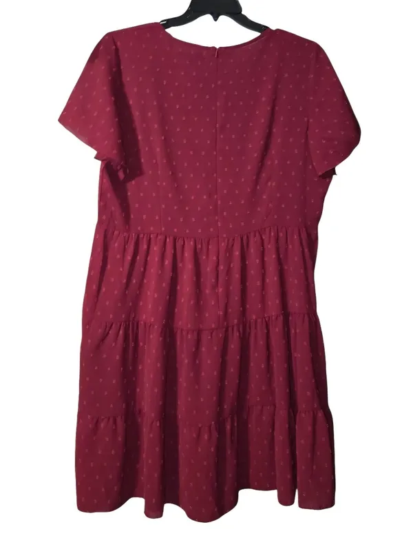 Hapsho Curve Short Sleeve Dress Size 2XL - Image 3