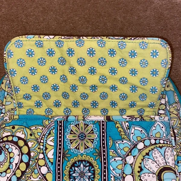 Vera Bradley Peacock Pattern Backpack - Image 6