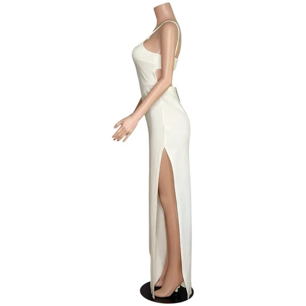 LOVERS + FRIENDS Karma Maxi Dress, White, Medium - Image 7
