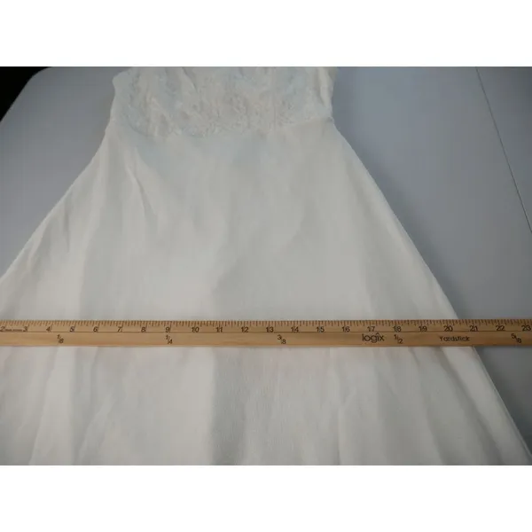 Lulu's White Lace Boat Neck Cutout Back Maxi Dress XS - Image 12