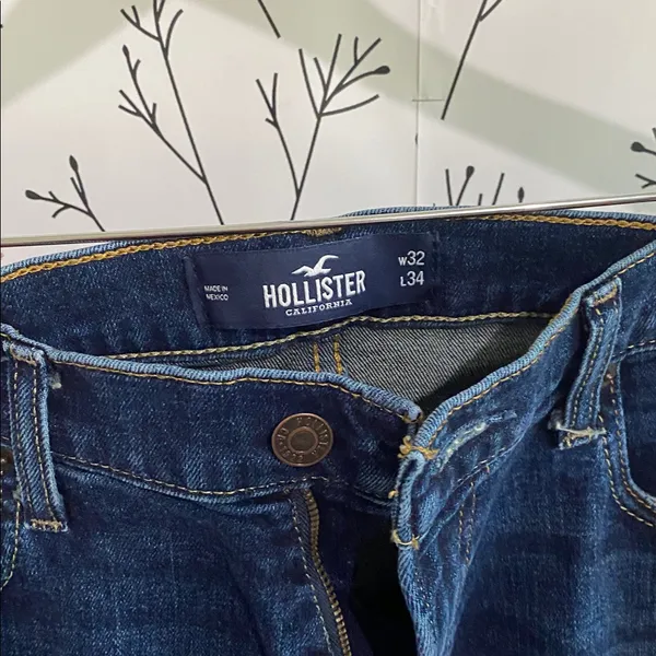 Hollister Deep Blue Jeans - Image 2