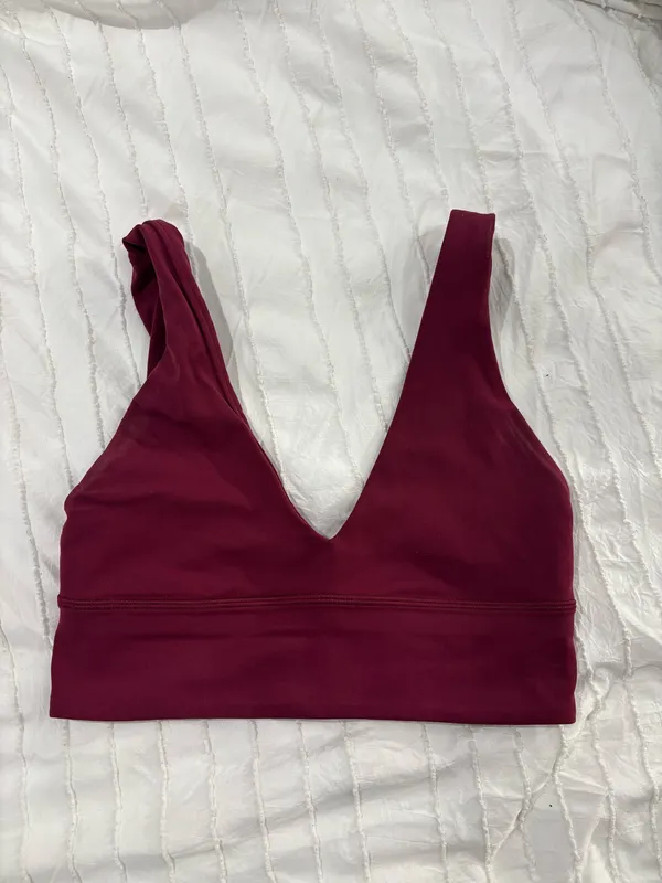 Lululemon bra maroon - Image 2