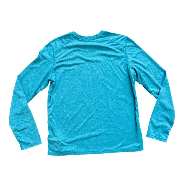 Life is Good Long Sleeve Performance Shirt‎ Beach Chair Americana Flag Small - Image 4