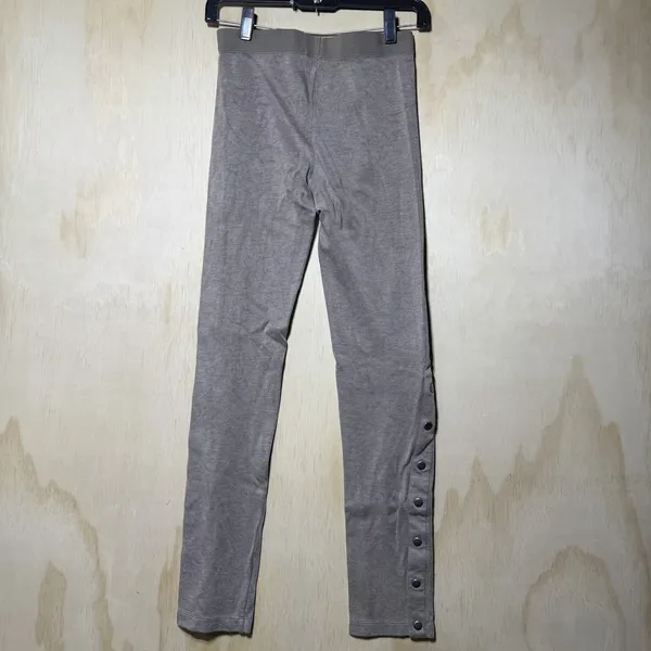 BCBG‎ MaxAzria Womens Leggings Small Brown Stretch Snap Ankle Casual Pants - Image 5