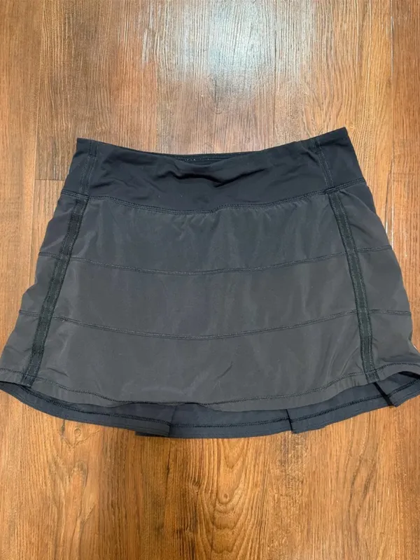 Lululemon Black Pace Rival Mini Athletic Skirt - Image 2