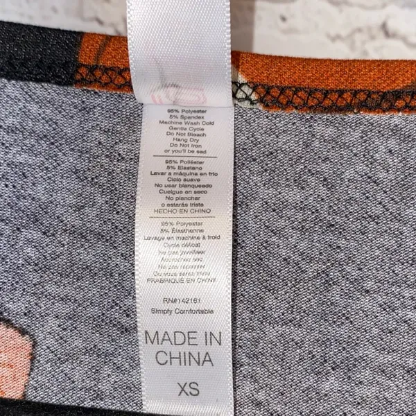 NWT Lularoe Irma XS Football Print Tunic High Low‎ Buttery Soft - Image 4