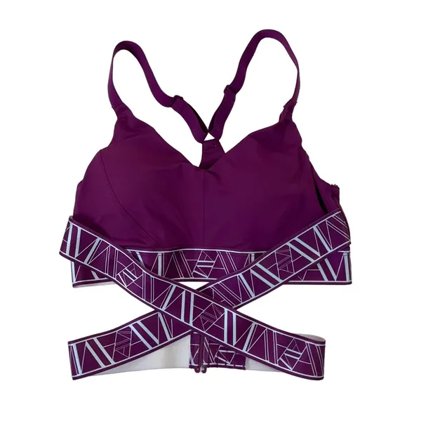 Adore Me Women Size Small Purple Sports Bra Activewear (10F-28) - Image 4