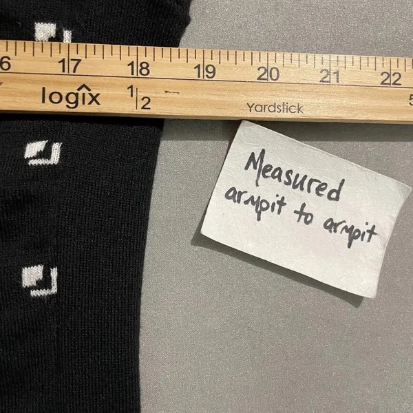 RLX Ralph Lauren Sweater Size Small Black White 1/4 Zip Academia Preppy Golf - Image 12