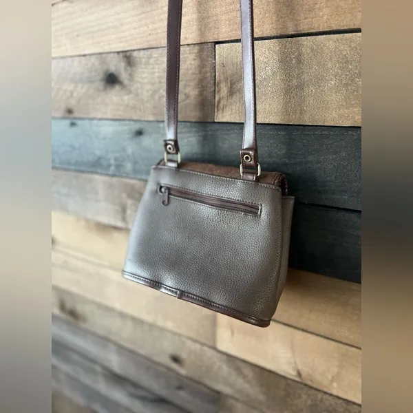 American-vintage Women's Brown and Burgundy Bag - Image 11