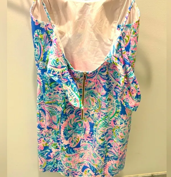 Lilly Pulitzer Shelli Stretch (bow back) mini dress ◡̈ Size 2 ~ Never worn! - Image 5