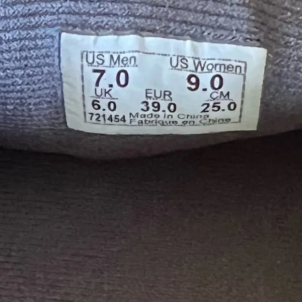 VANS NEW Unisex Slip Er Asphalt Marshmallow Leopard Print Shoe Size 7 or 9 #147 - Image 6