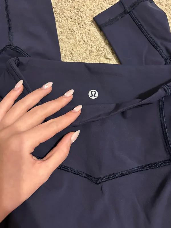 Lululemon Leggings All The Right Places navy - Image 2