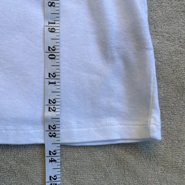 NWT Lauren Ralph Lauren White Crewneck women’s Tshirt 100% cotton Classic Basic - Image 4