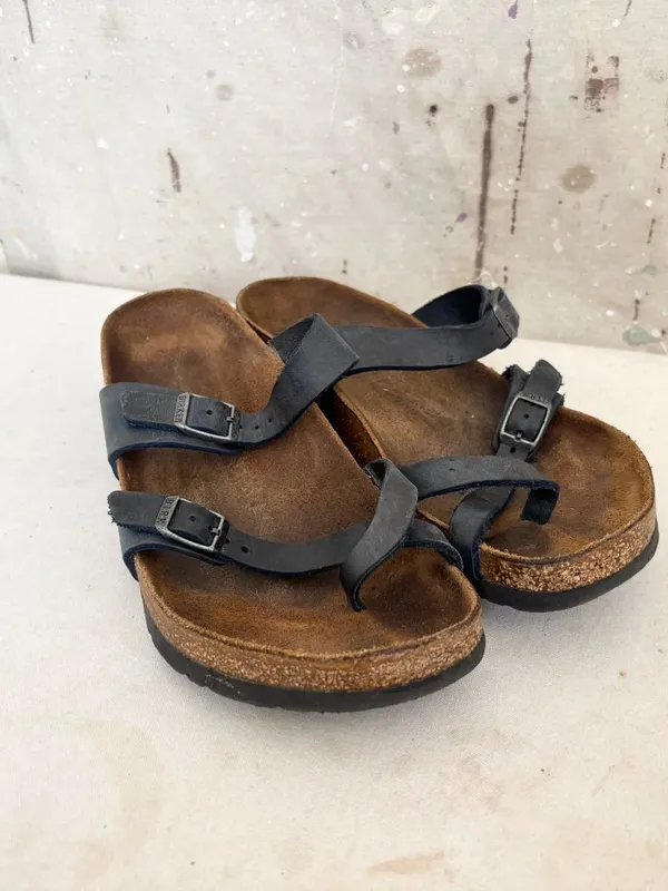 Bundle of Two Birkenstock Mayari Leather Sandals - Image 7