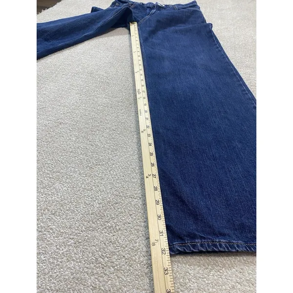 MNG Mango High Rise Wide Leg Jeans Womens US 4 100% Cotton - Image 12