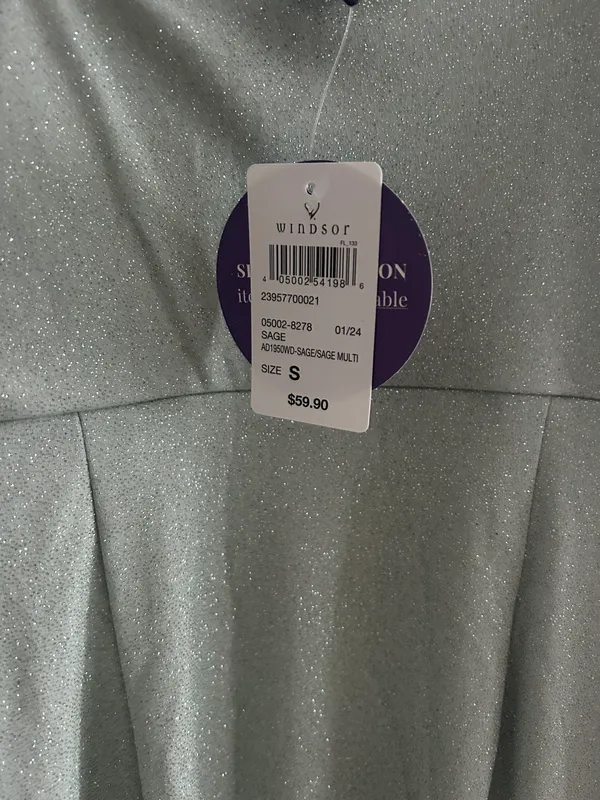 Windsor Green Prom Dress - Image 3