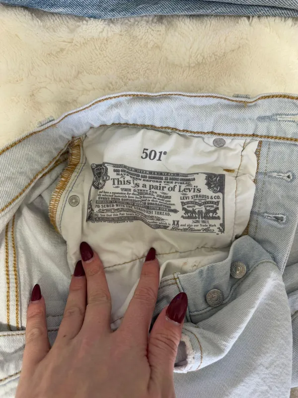 Levi’s 501 Shorts Long - Image 3