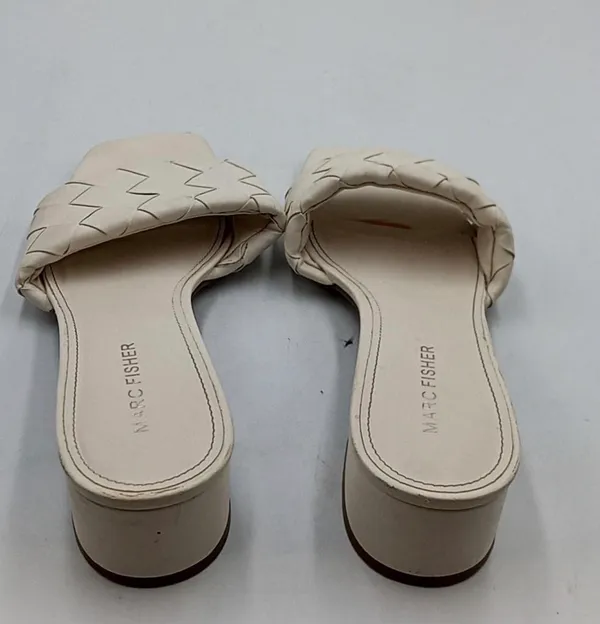 Marc Fisher Casara Woven Block Heel Slides - Image 3