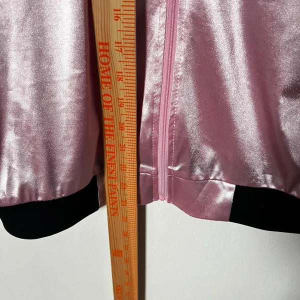Grease Pink Ladies Jacket Small Pink Retro 50s Costume Halloween - Image 5