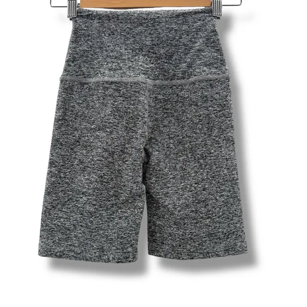 Beyond Yoga High Waist Biker Shorts Women’s‎ Sz XS Gray Heathered Stretch Active - Image 2