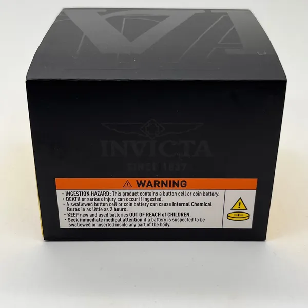 Invicta Wristwatch 69149 Roman Numeral Rose Gold‎ Black Dial OS Rose Gold - Image 2