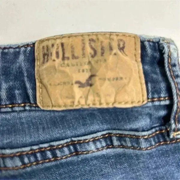 Hollister Women's Skinny Jeans Size 29 Blue Denim Mid‎ Rise Stretch - Image 6