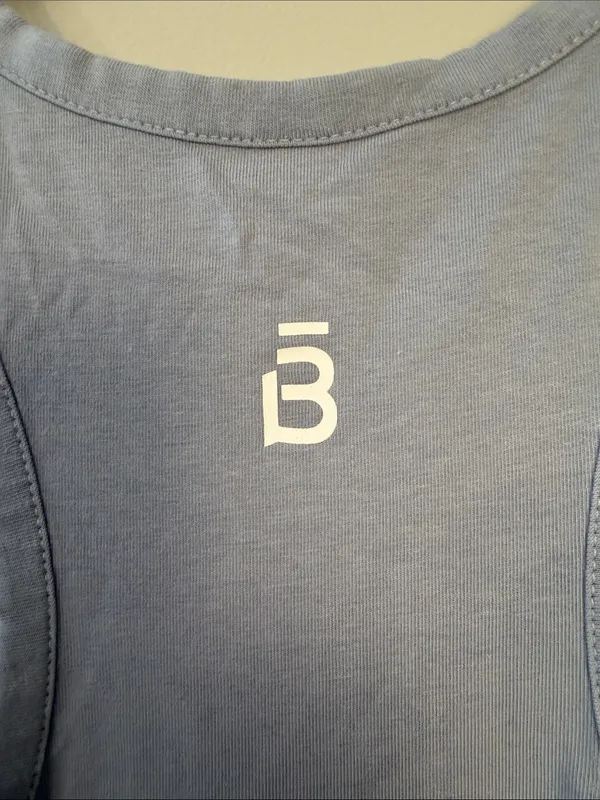 Beyond Yoga Barre 3 Light Blue A-Line Tank Top light blue size small - Image 4