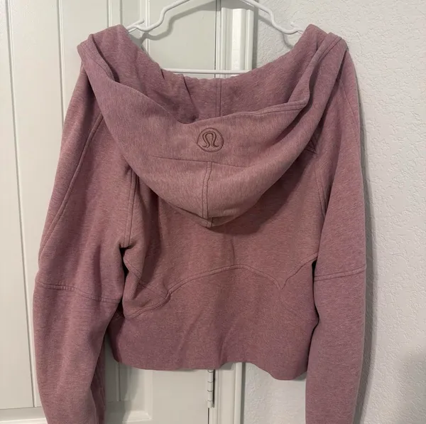 Lululemon Cropped & Hoodie Scuba Quarter Zip - Image 3